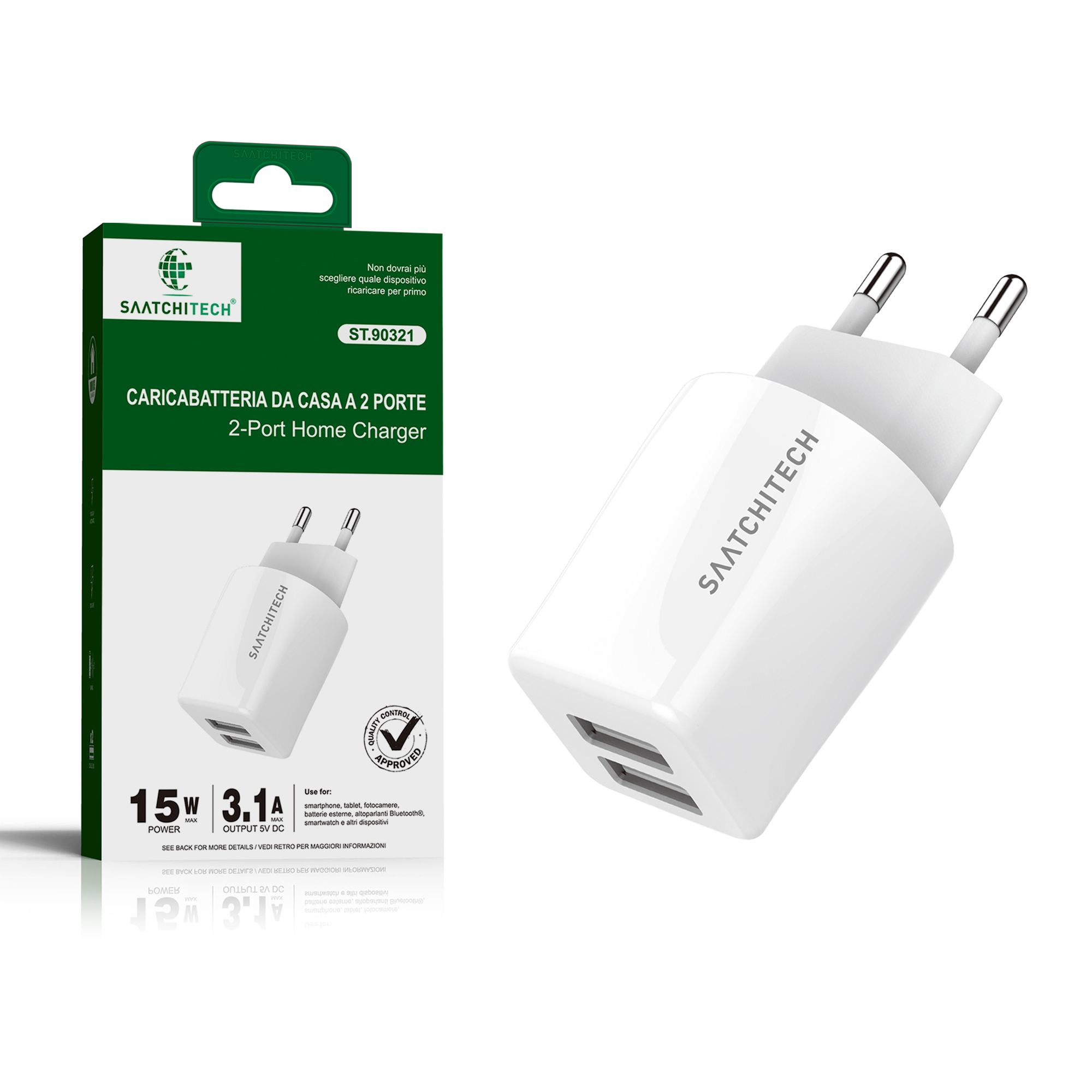 AdapterUsb, adapter 2 USB bemenettel - Image 2