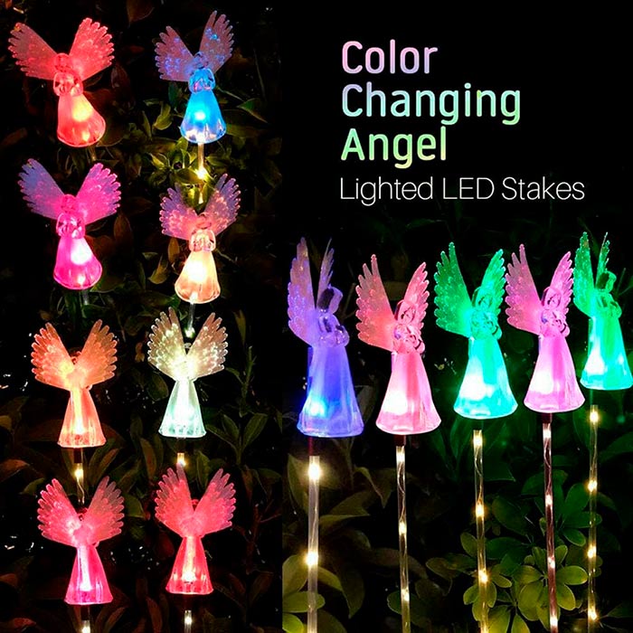 Angels, napenergia lámpa angyal alakban - Image 3