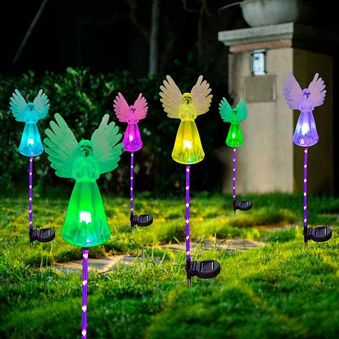 Angels, napenergia lámpa angyal alakban - Image 6