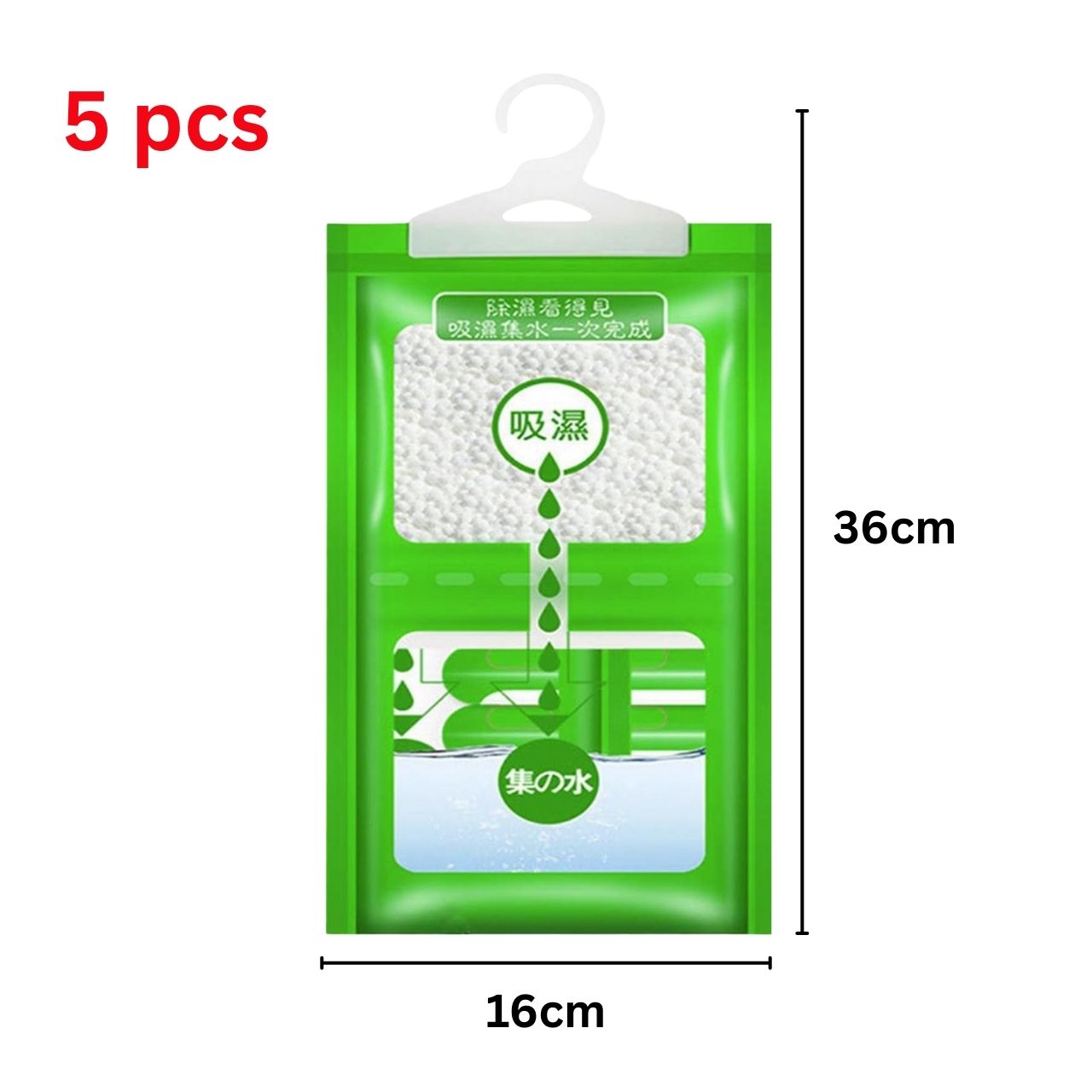 AntiHumid, függő tasakok páratartalom szabályozására (5 db) - Image 2