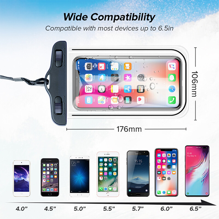 AquaBag, átlátszó vízálló telefontok - Image 5