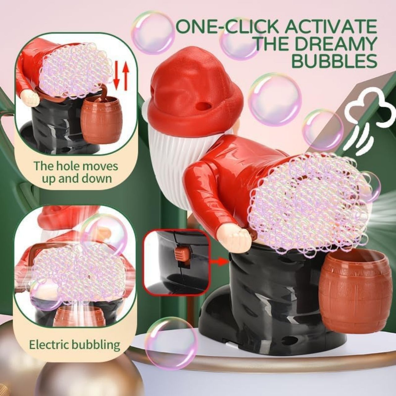 BlowSanta, Mikulás szappanbuborék játék - Image 3