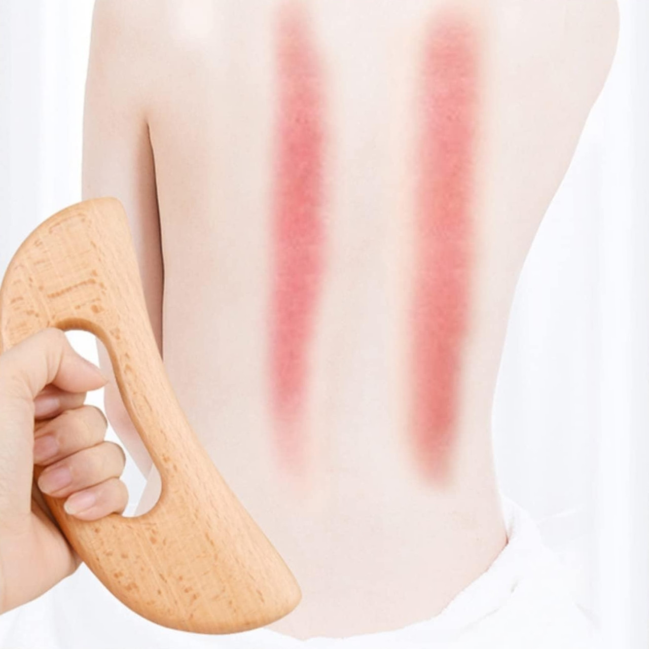 BodyGuaSha, egy fa masszázs eszköz a teljes test ellazításához - Image 6