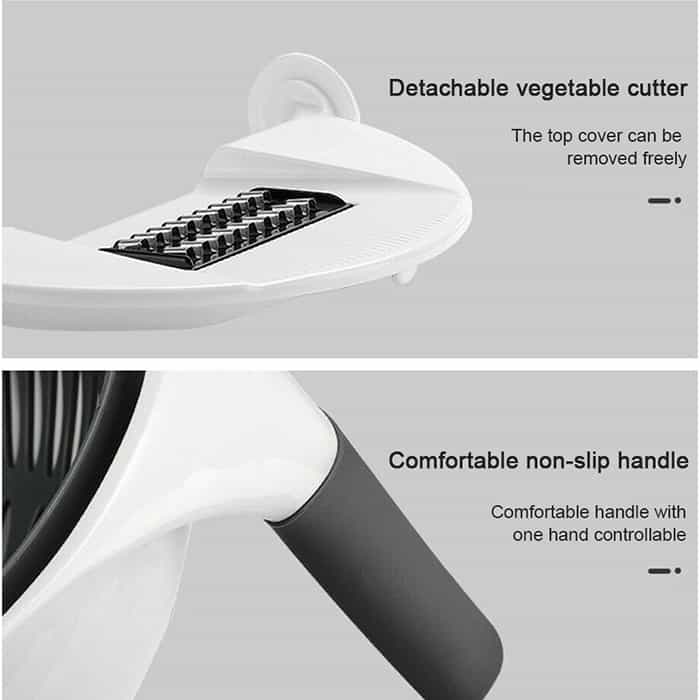 BowlCutter, többfunkciós szeletelő szűrővel és kézi hámozóval - Image 4