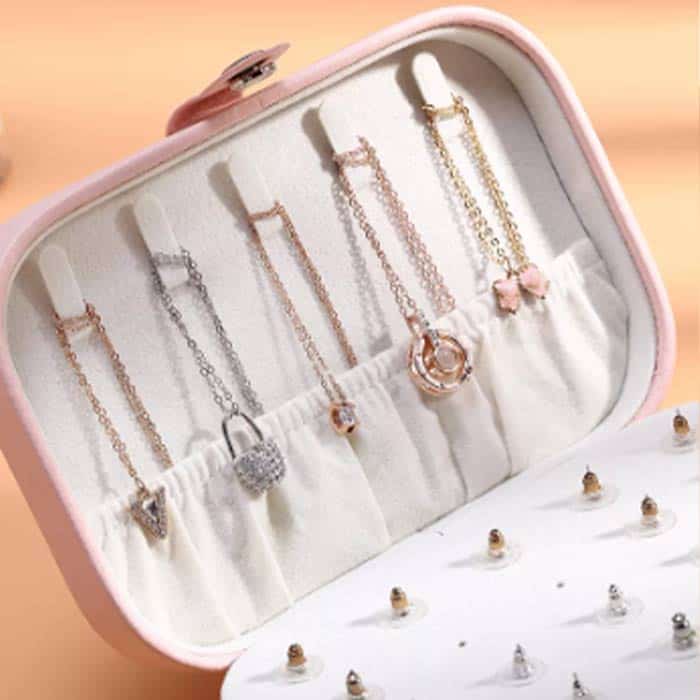 BoxJewlery, doboz gyűrűk, fülbevalók, nyakláncok és egyéb ékszerek tárolására - Image 2