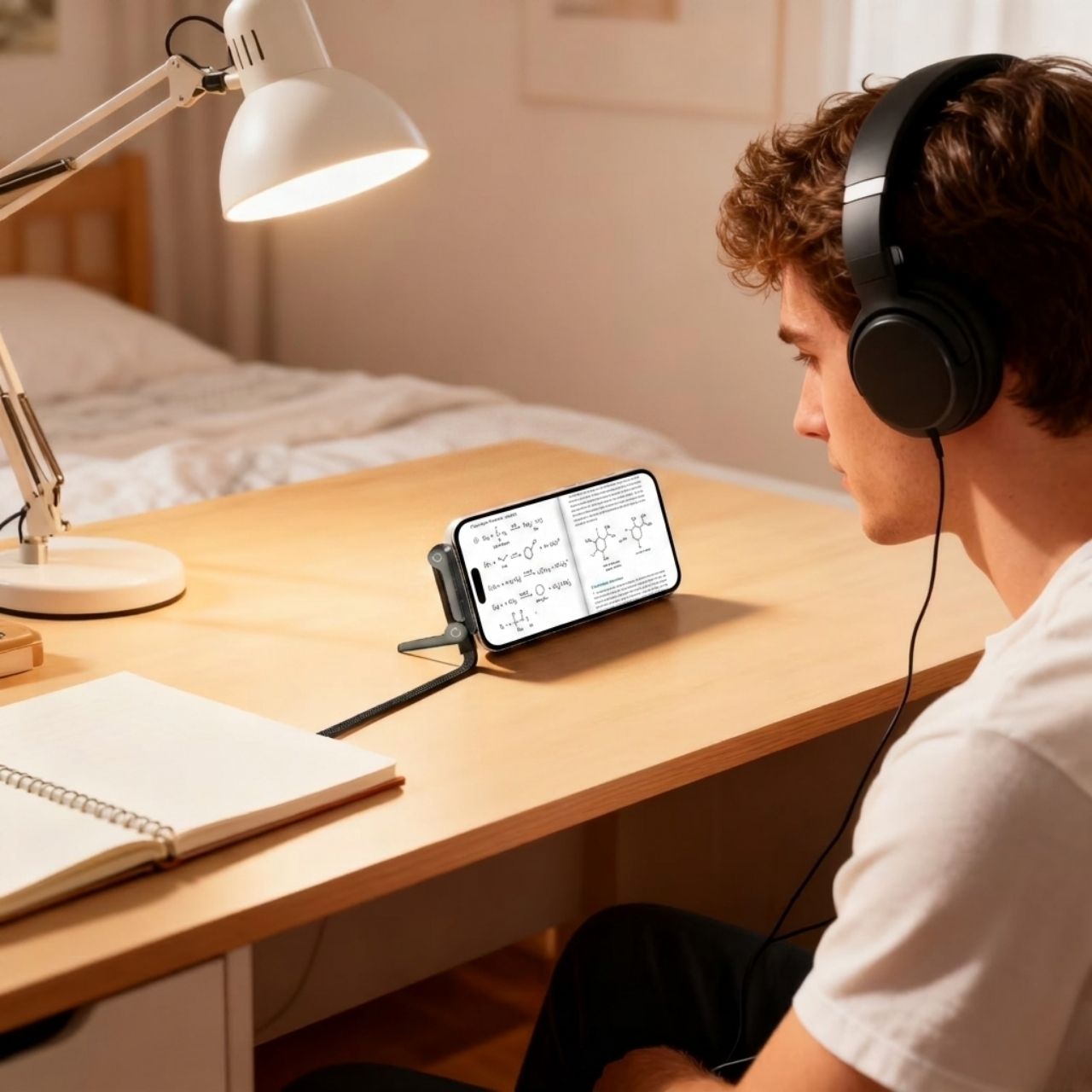 2 az 1-ben töltőkábel telefonállvánnyal, Bracky - Image 7