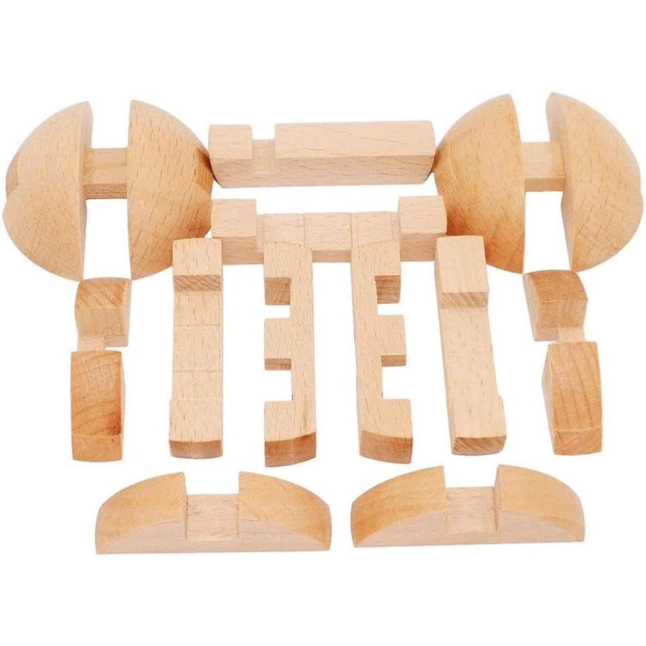 BrainTeaser, fából készült puzzle gömb alakban - Image 10