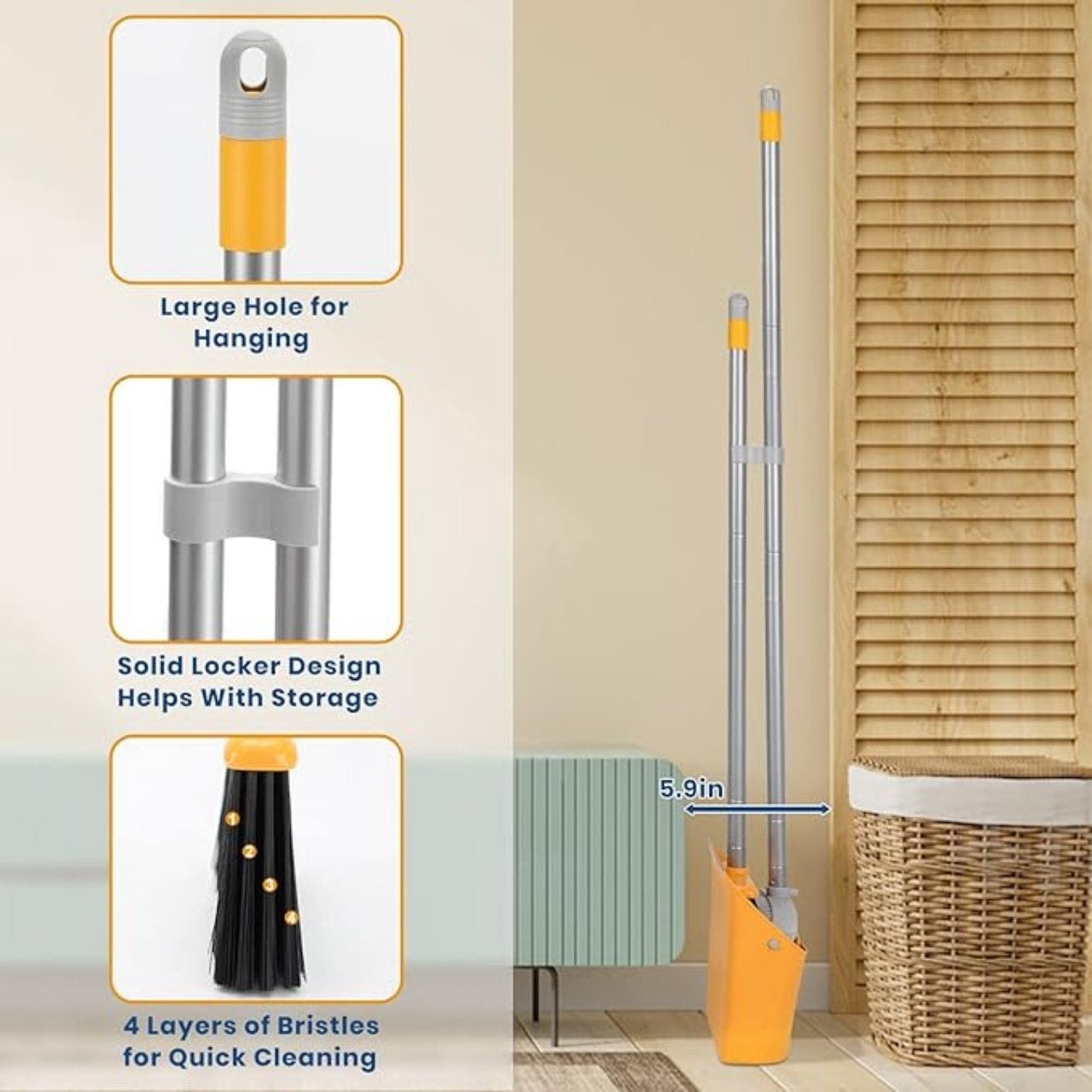 Broom, az innovatív seprű és lapát készlet - Image 2