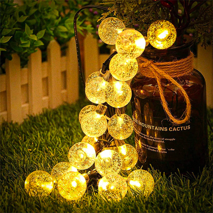BulbLights, 50 darab beltéri és kültéri retro LED lámpa, amelyeket napenergiával tölthet fel - Image 10