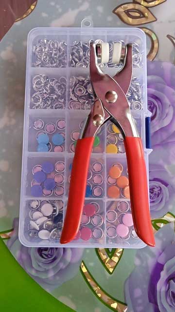 ButtonPliers, professzionális gombrögzítő készlet - Image 4
