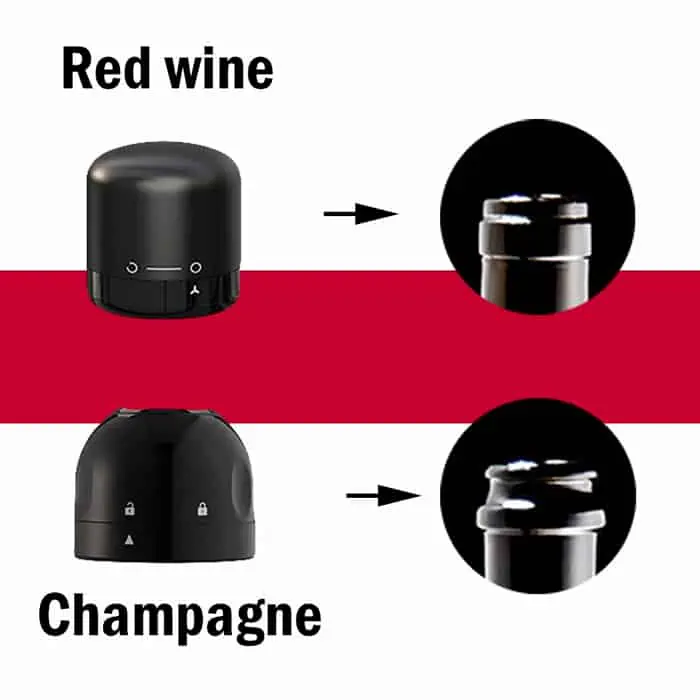 CapLock, vákuumdugó (1 borhoz + 1 pezsgőhöz) - Image 6