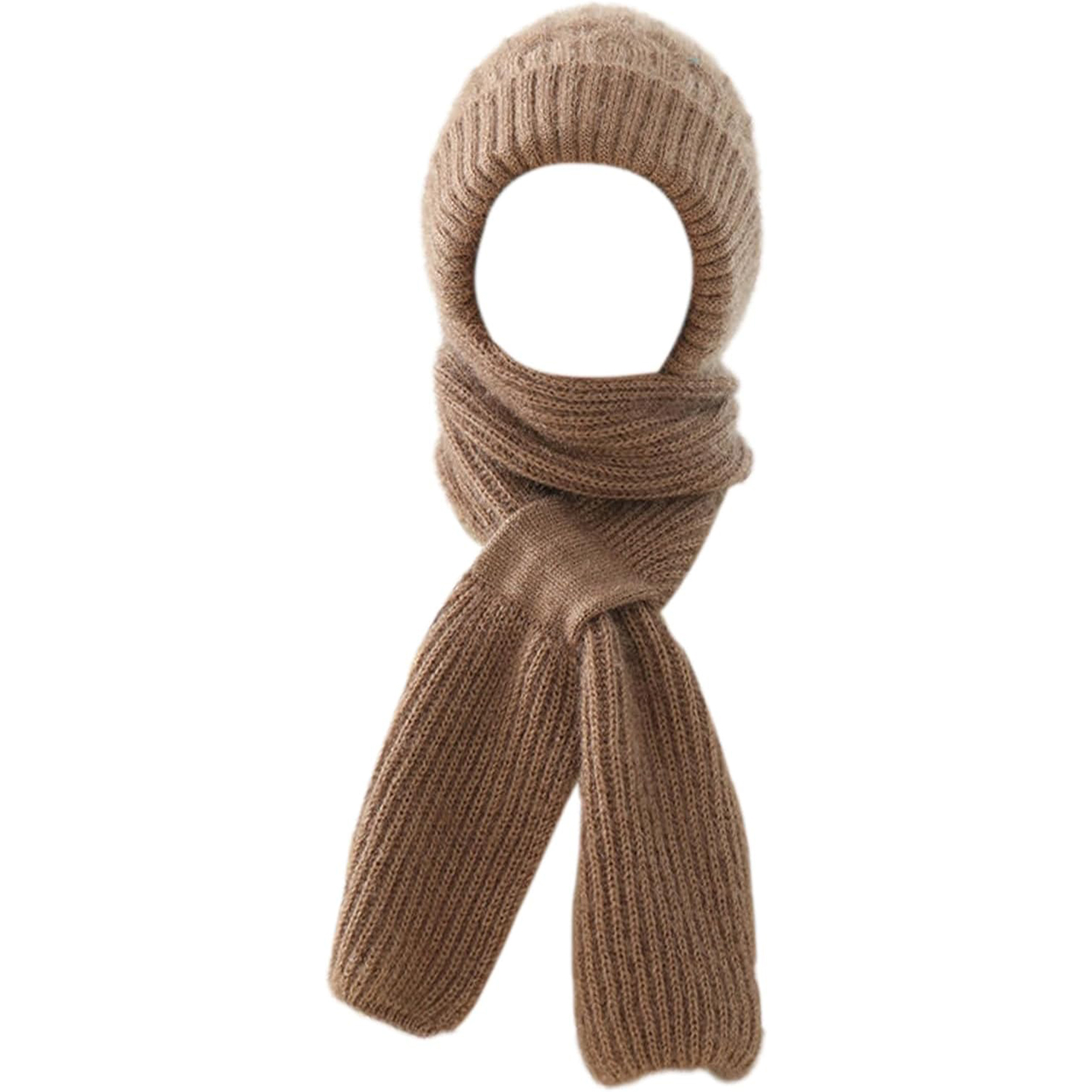 CapScarf, női téli sapka hozzávarrt sállal - Image 8