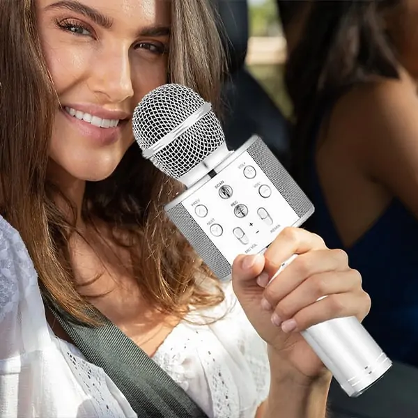 CaraokeStar, vezeték nélküli mikrofon hangszóróval karaokehoz - Image 4