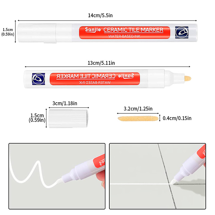 CeramicTilePen, fuga színező toll - Image 2
