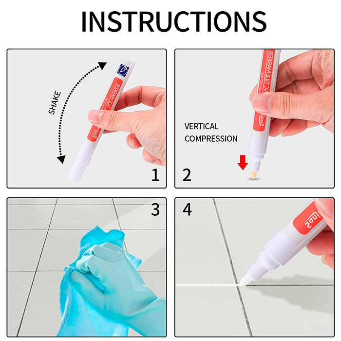CeramicTilePen, fuga színező toll - Image 7