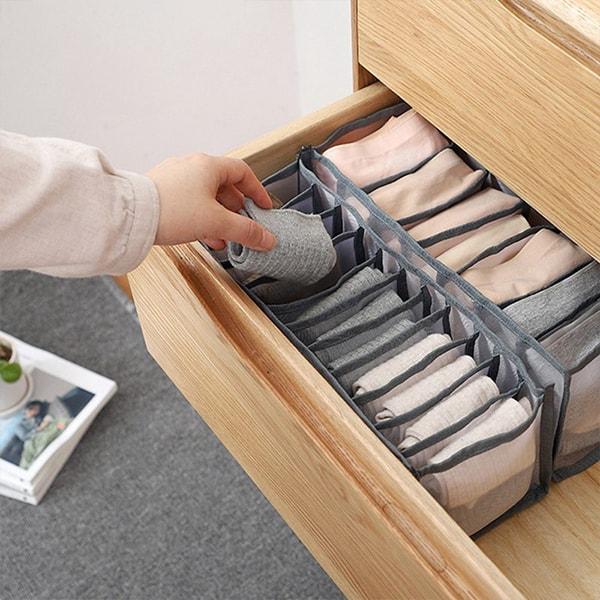 ClosetStar, 3 részes szervező fiók készlet fehérneműhöz a szekrényben - Image 3