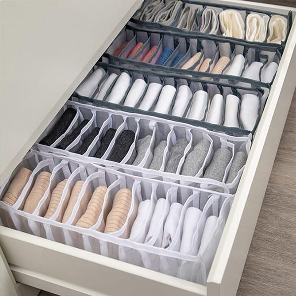 ClosetStar, 3 részes szervező fiók készlet fehérneműhöz a szekrényben - Image 6