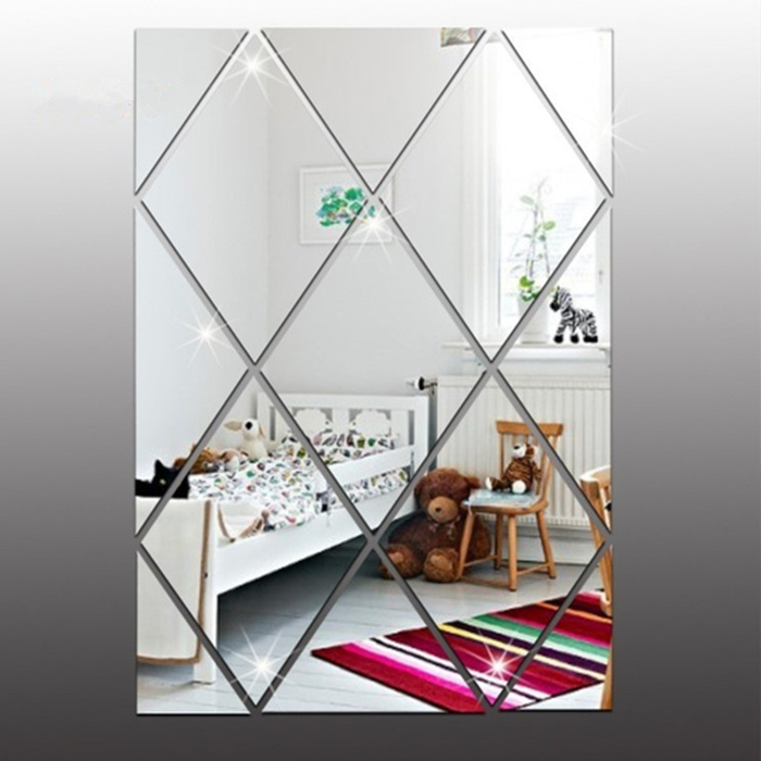 DiamondMirror – gyémánt alakú tükörmatricák, 32 db - Image 4