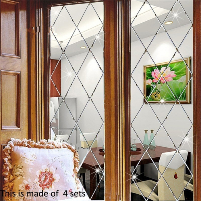 DiamondMirror – gyémánt alakú tükörmatricák, 32 db - Image 8