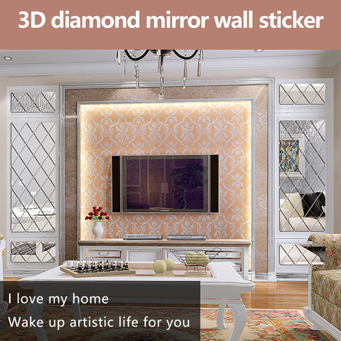 DiamondMirror – gyémánt alakú tükörmatricák, 32 db - Image 9