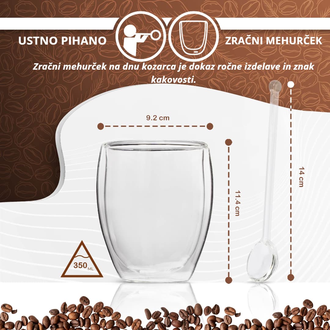 DoubleCups, dupla falú üvegek (4 db.) - Image 2