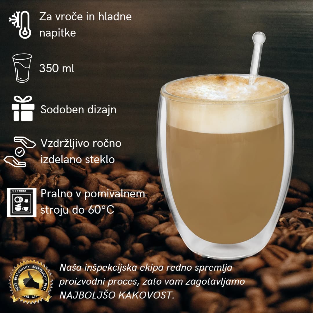DoubleCups, dupla falú üvegek (4 db.) - Image 5