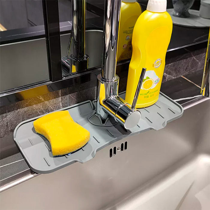 DryingPad, szilikon alátét konyhai vagy fürdőszobai mosogatóhoz - Image 9
