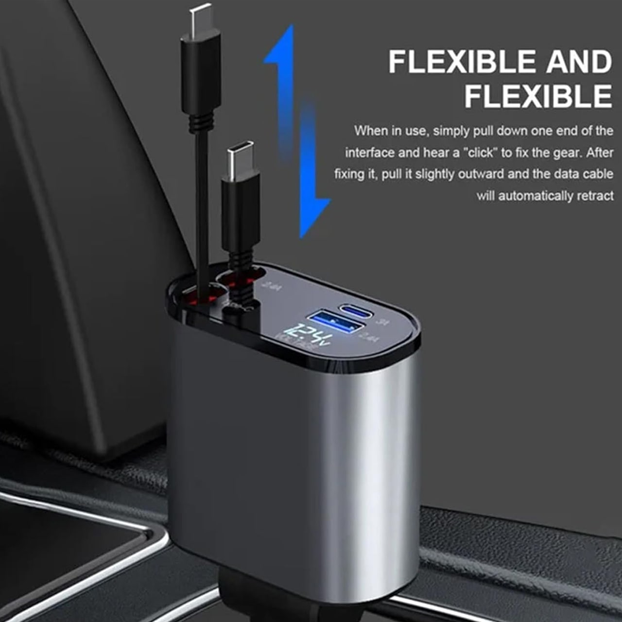 DualCharger, 4 az 1-ben autós töltő - Image 6