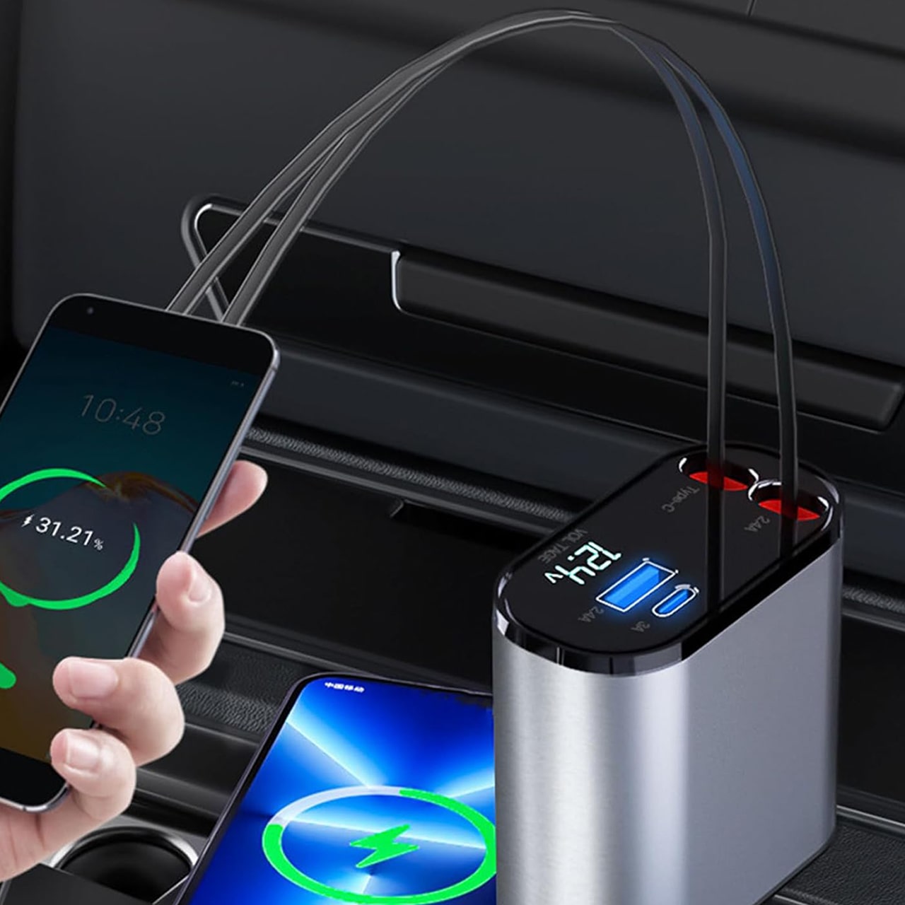 DualCharger, 4 az 1-ben autós töltő - Image 9
