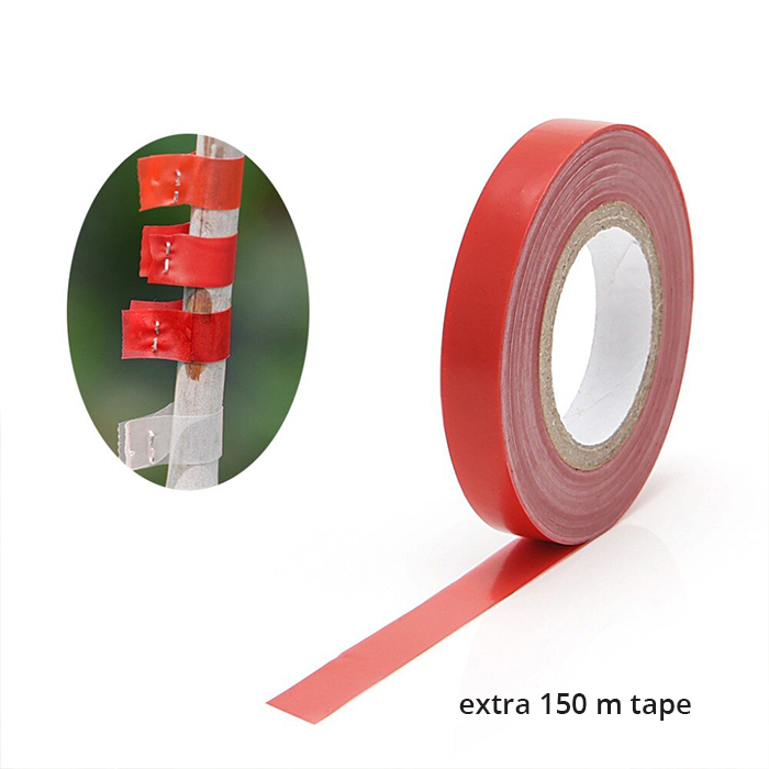 ExtraTape, 6 részes készlettartozék a TapeTool eszközhöz: 5x 30 méteres szalag + 100x kapocs - Image 2