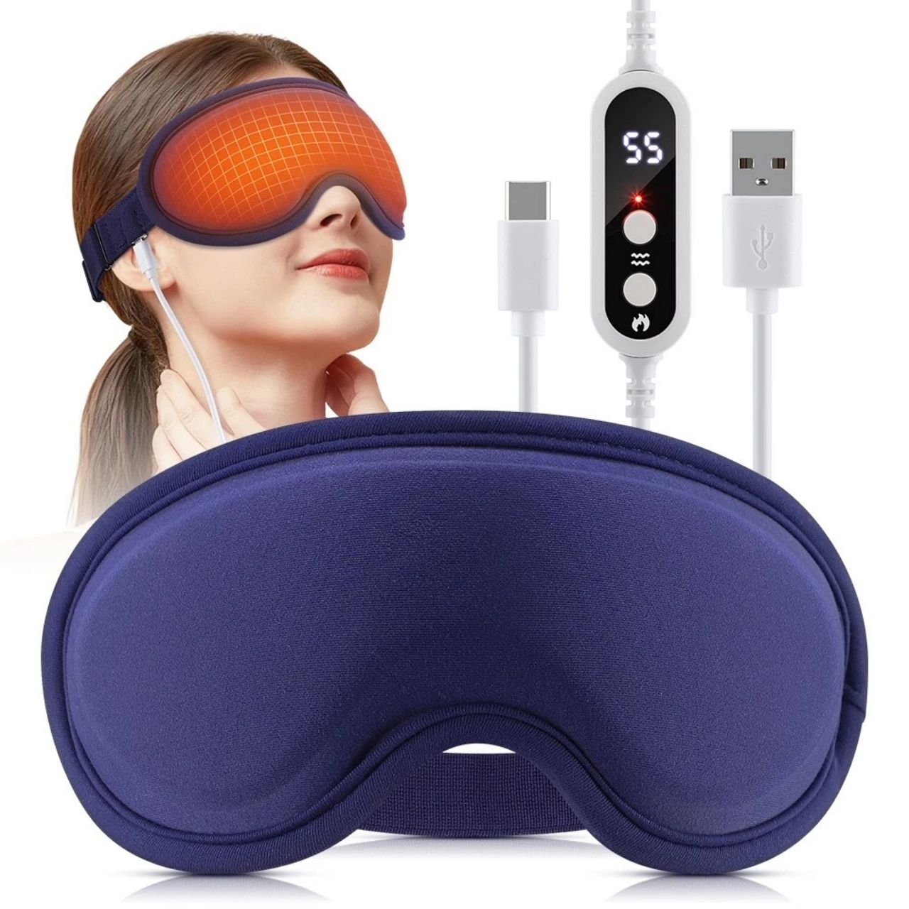 EyeMask, fűtött masszázs szemmaszk - Image 8