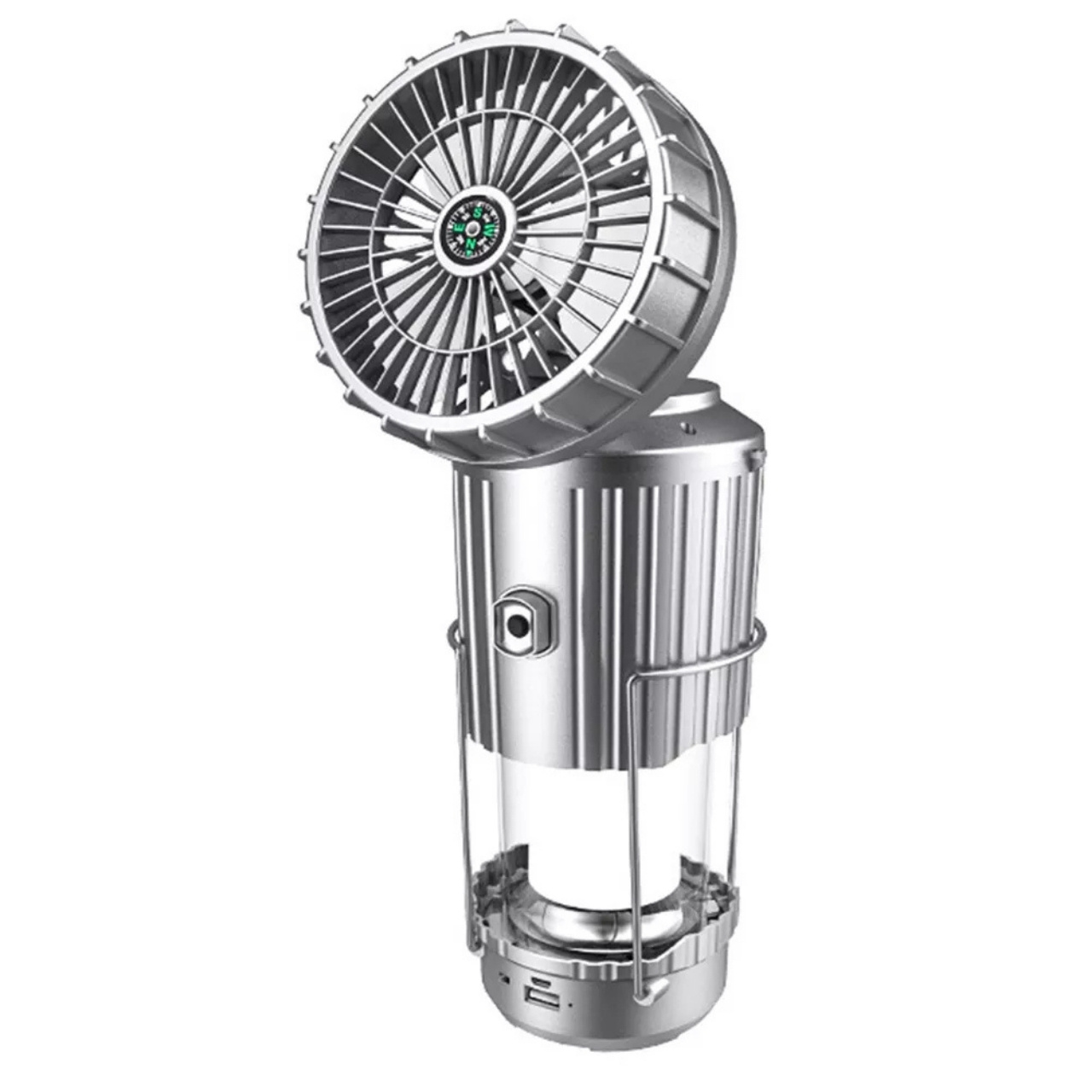 Fan, multifunkcionális 5 az 1-ben napenergiás LED lámpa ventilátorral - Image 2