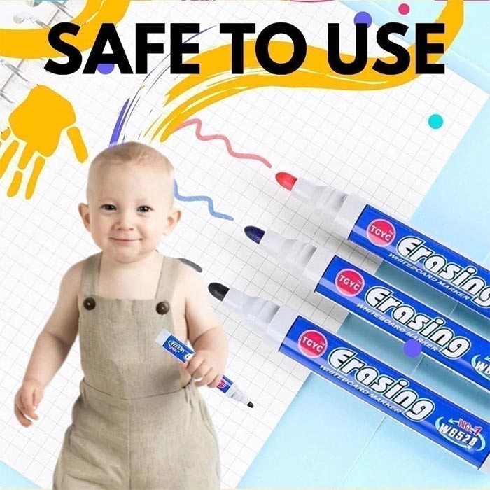 FloatPens, mágikus markerek, amelyekkel aranyos képek rajzolhatóak a vízen lebegve - Image 3