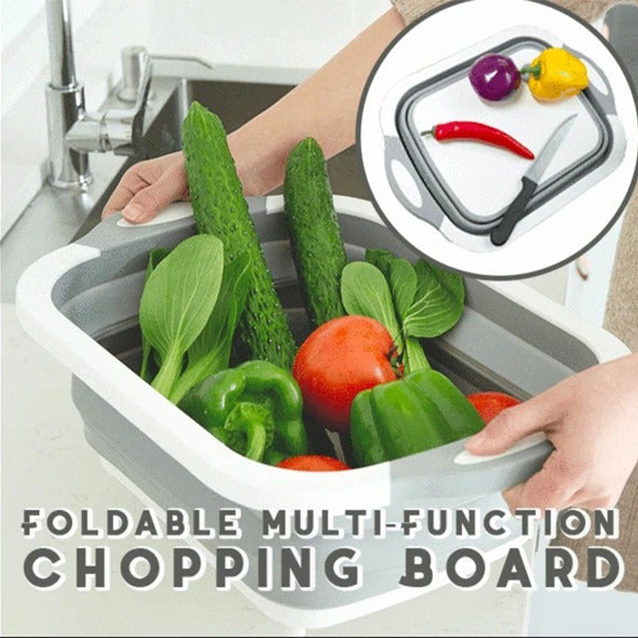 FoldableStrainer, többfunkciós szűrő, tárolóedény és vágódeszka egyben - Image 7