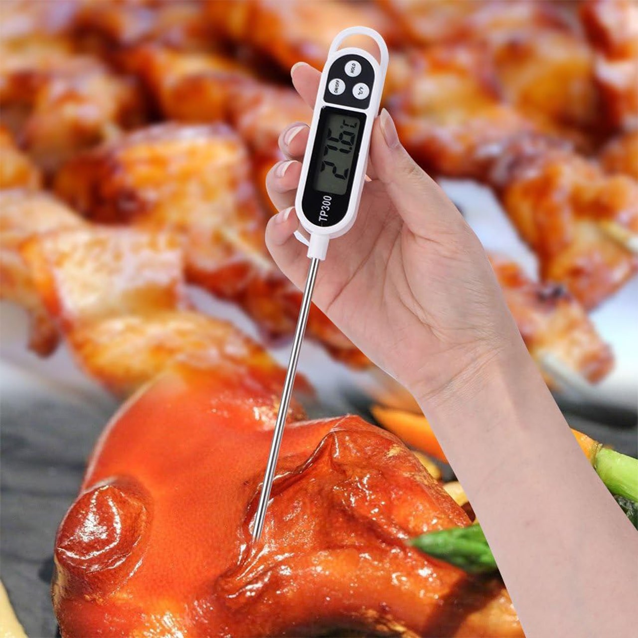 FoodMeter, egy elektronikus digitális hőmérő az ételek és folyadékok hőmérsékletének mérésére - Image 4