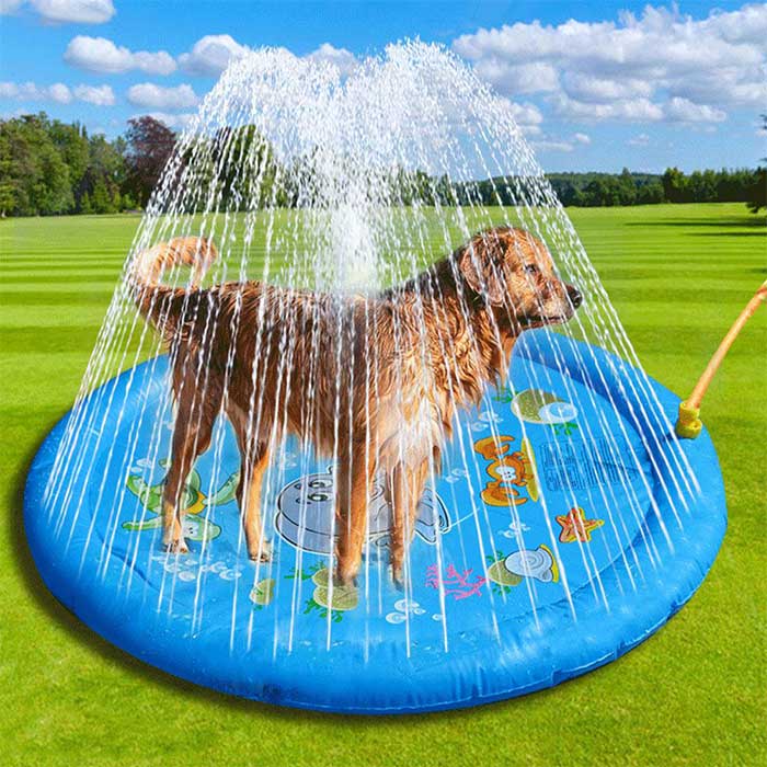 FunPool, egy felfújható medence szökőkúttal, a gyermekek és háziállatok számára - Image 3