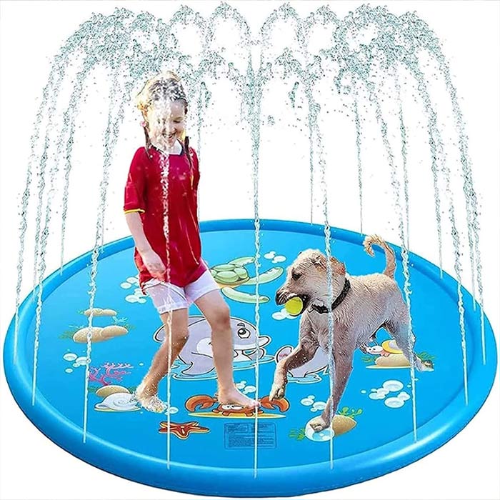 FunPool, egy felfújható medence szökőkúttal, a gyermekek és háziállatok számára - Image 9