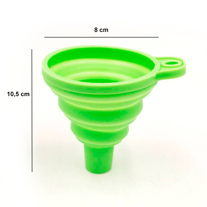 Funnel, összecsukható szilikon tölcsér folyadékok és egyéb élelmiszerek adagolásához - Image 2