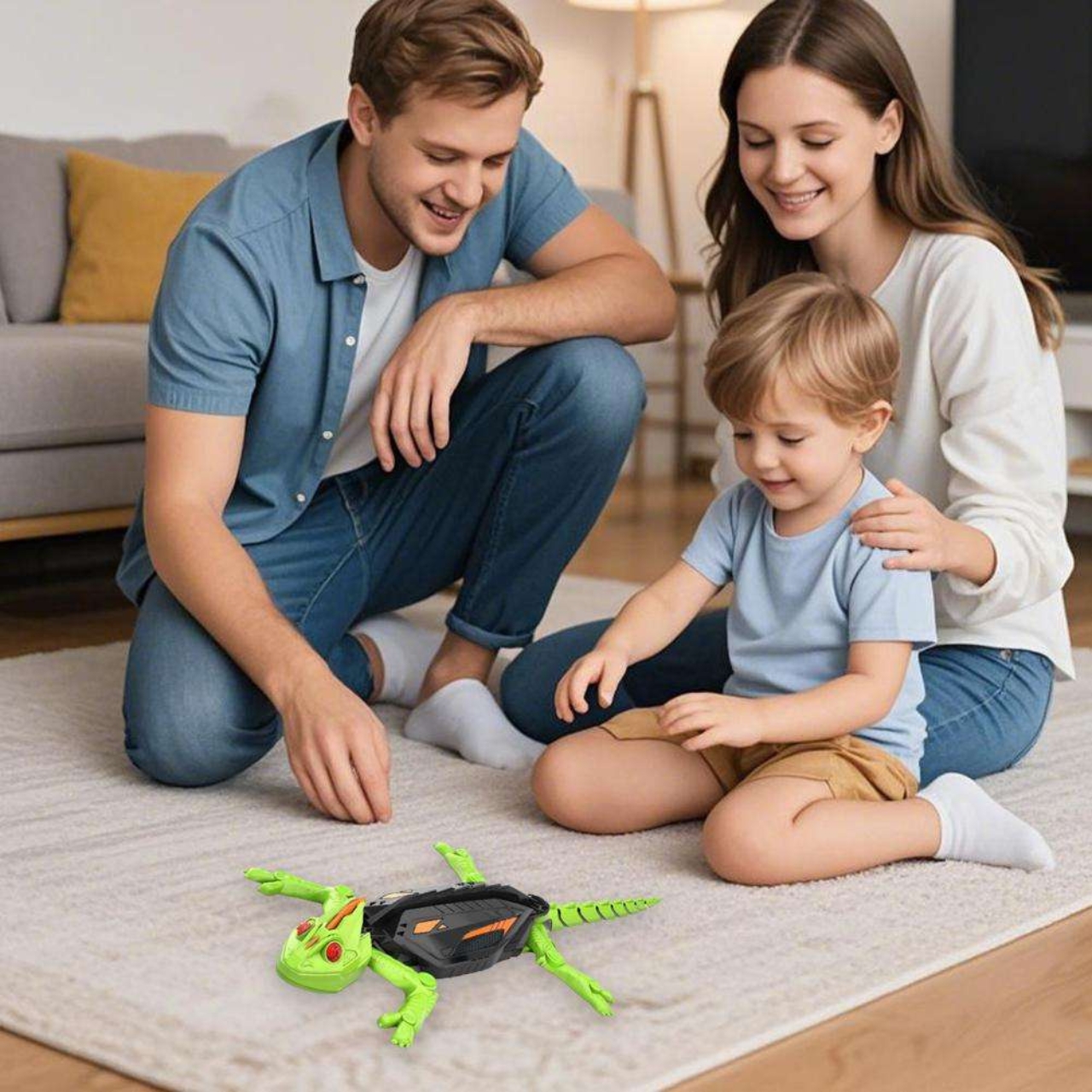Gecko, egy távirányítós gyík, amely a padlón és a falakon mászik - Image 7
