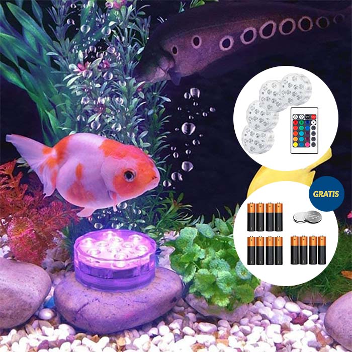 GlowBundle, 4 vízálló LED lámpa + akkumulátor készlet - Image 10