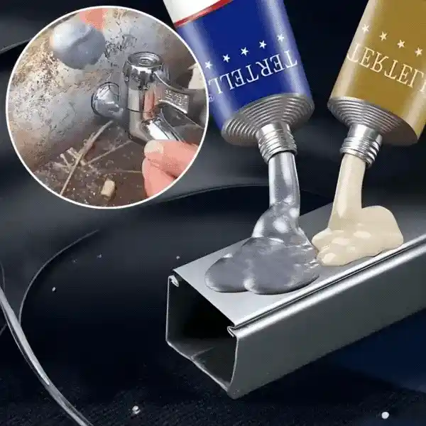 GlueStar, kétkomponensű ragasztó hideg hegesztéshez és egyszerű javításokhoz (2 tubus) - Image 9