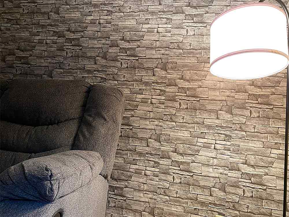 GreyBricks, öntapadós falmatricák 3D szürke tégla megjelenéssel - Image 9