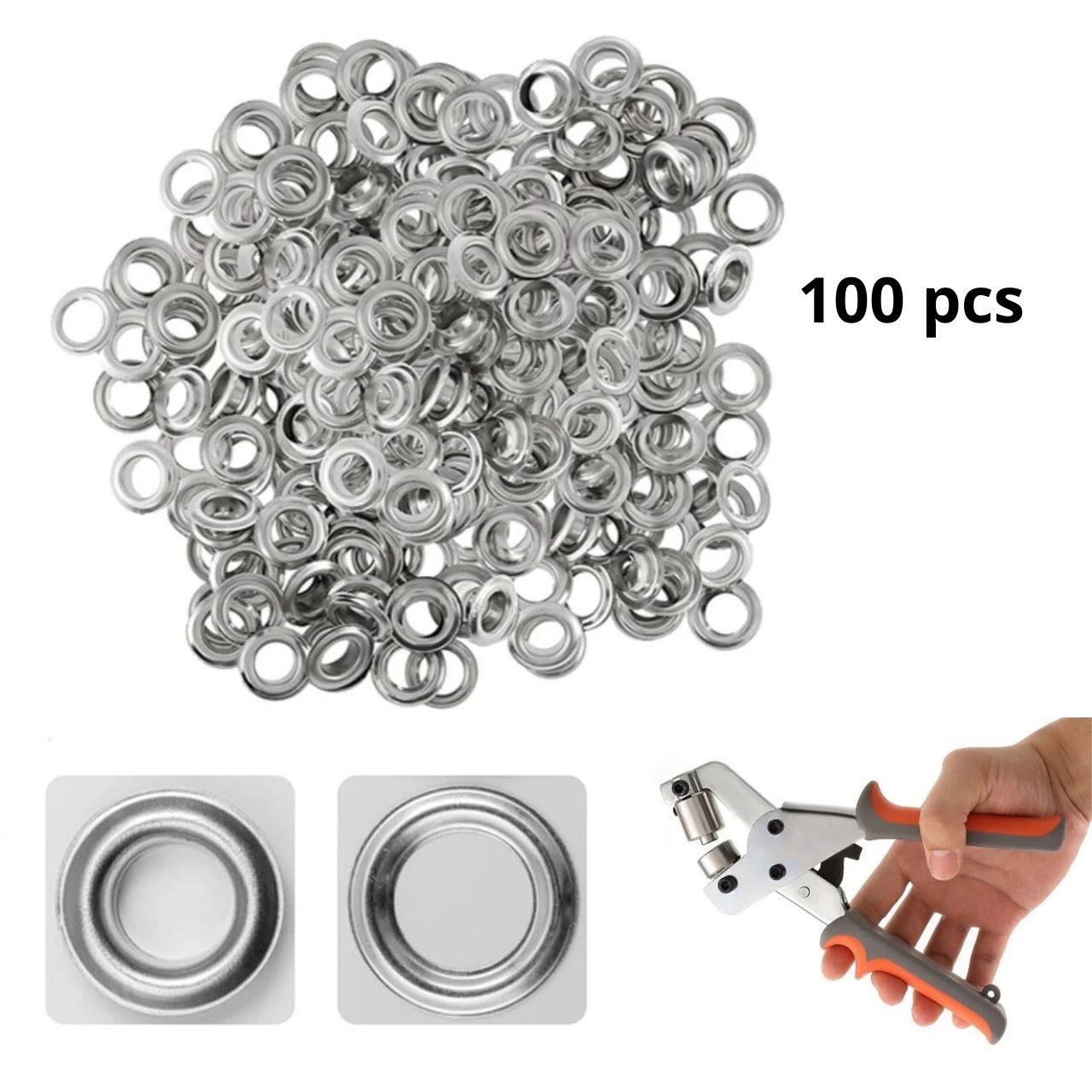 Grips, 100 fémgyűrű a GripToolhoz - Image 3