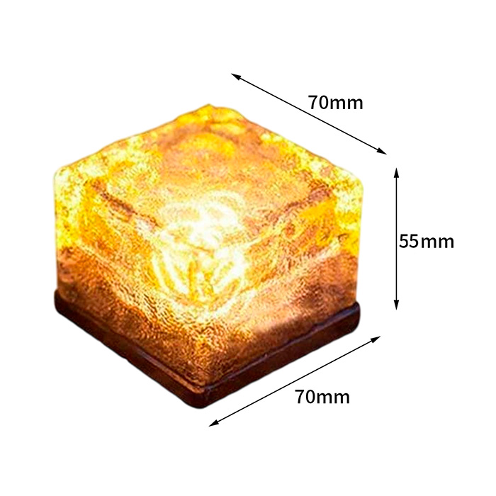 IceCubeLights, kocka alakú napelemes kerti lámpák (2 db) - Image 2