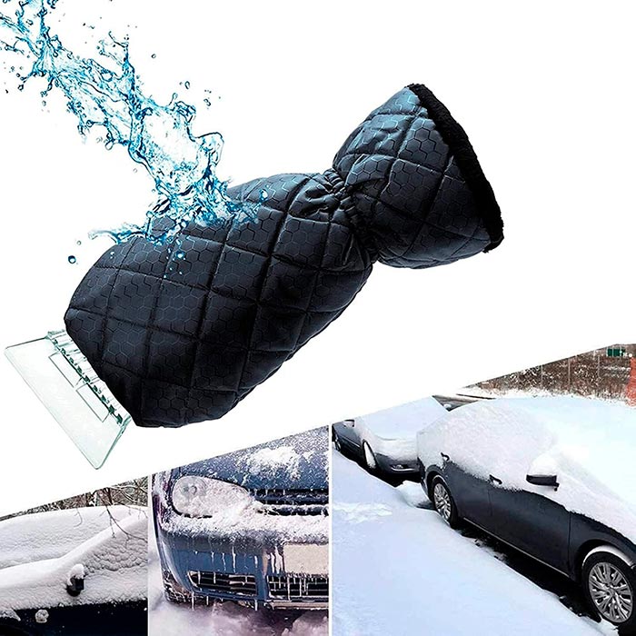 IceScraper, jégkaparó szigetelt meleg kesztyűvel - Image 3