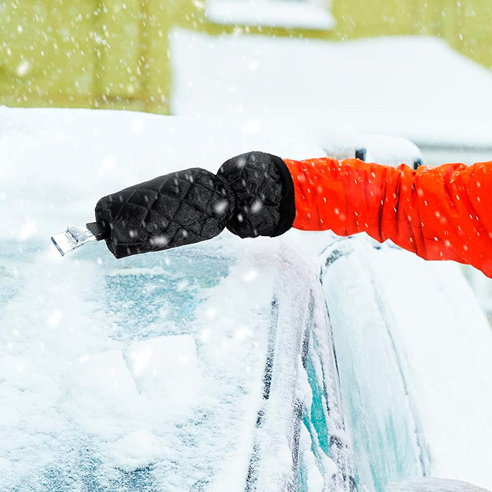 IceScraper, jégkaparó szigetelt meleg kesztyűvel - Image 8