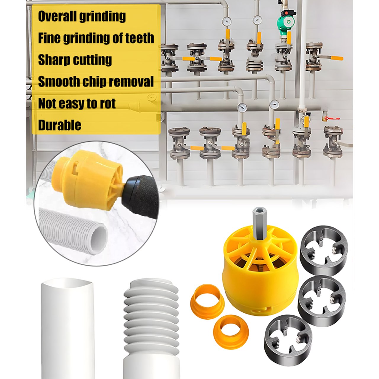 JamDrill, a tool for threading plastic water pipes - Image 3