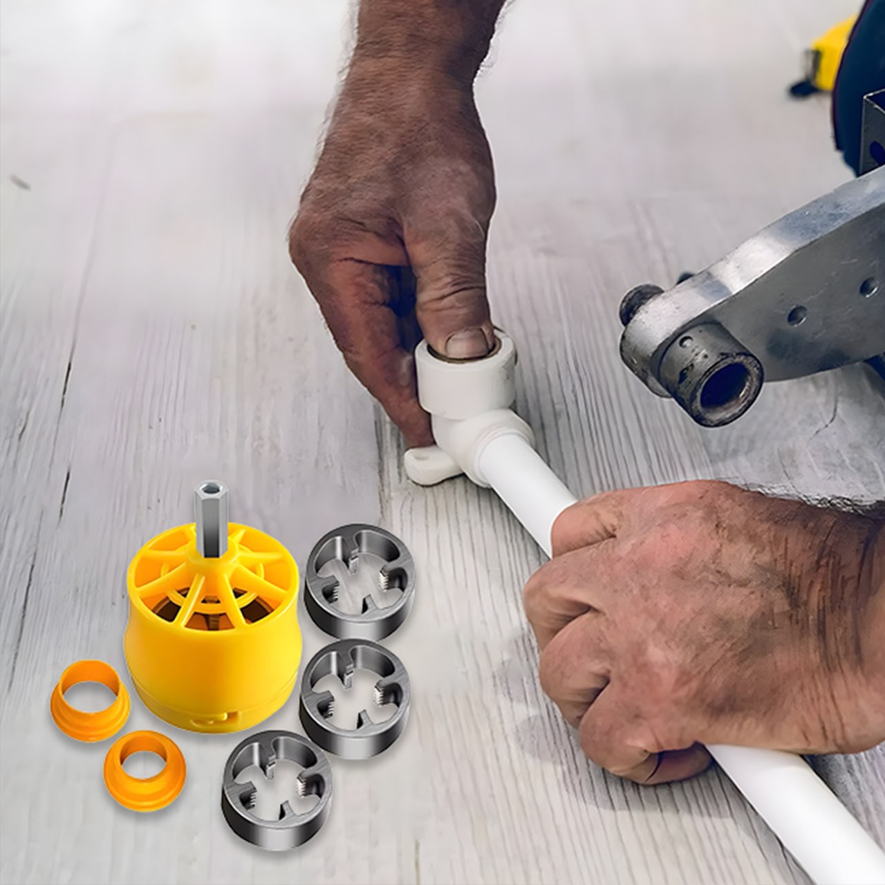 JamDrill, a tool for threading plastic water pipes - Image 5