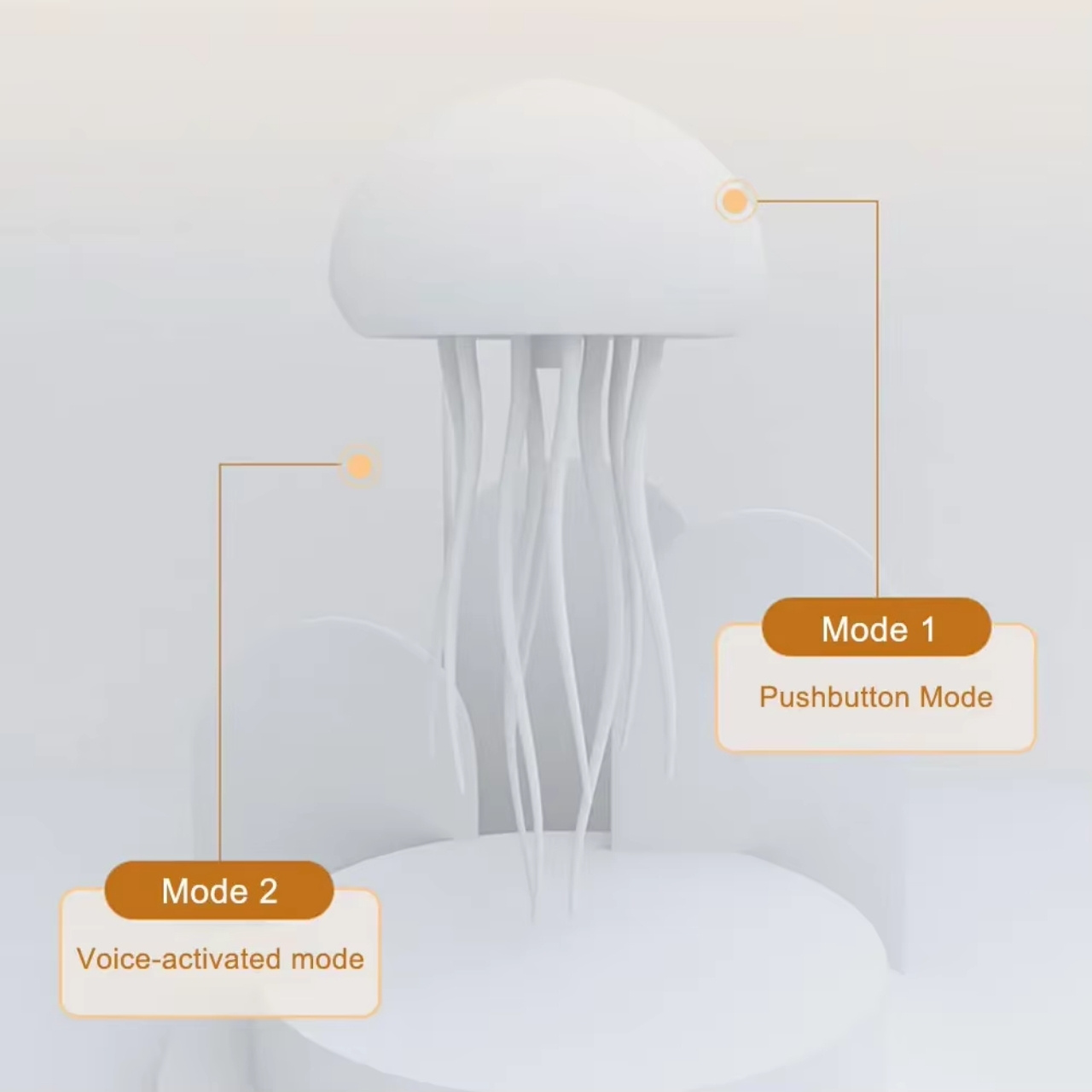 Jelly, egy okos medúza alakú lámpa - Image 4