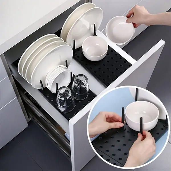 KitchenOrganizator, praktikus tartó a konyhai eszközök és fedők számára - Image 6
